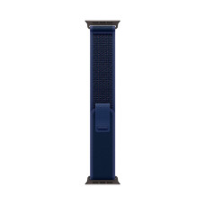 Apple Trail Loop Band M/L для Watch 49mm - Black Titanium Finish - Blue (MYQ83)