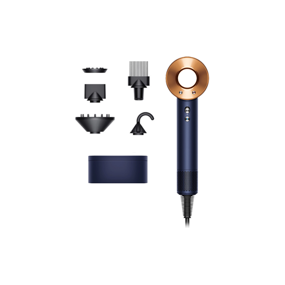 Dyson Supersonic HD07 Special Gift Edition Прусский Blue-Rich Copper (412525-01)