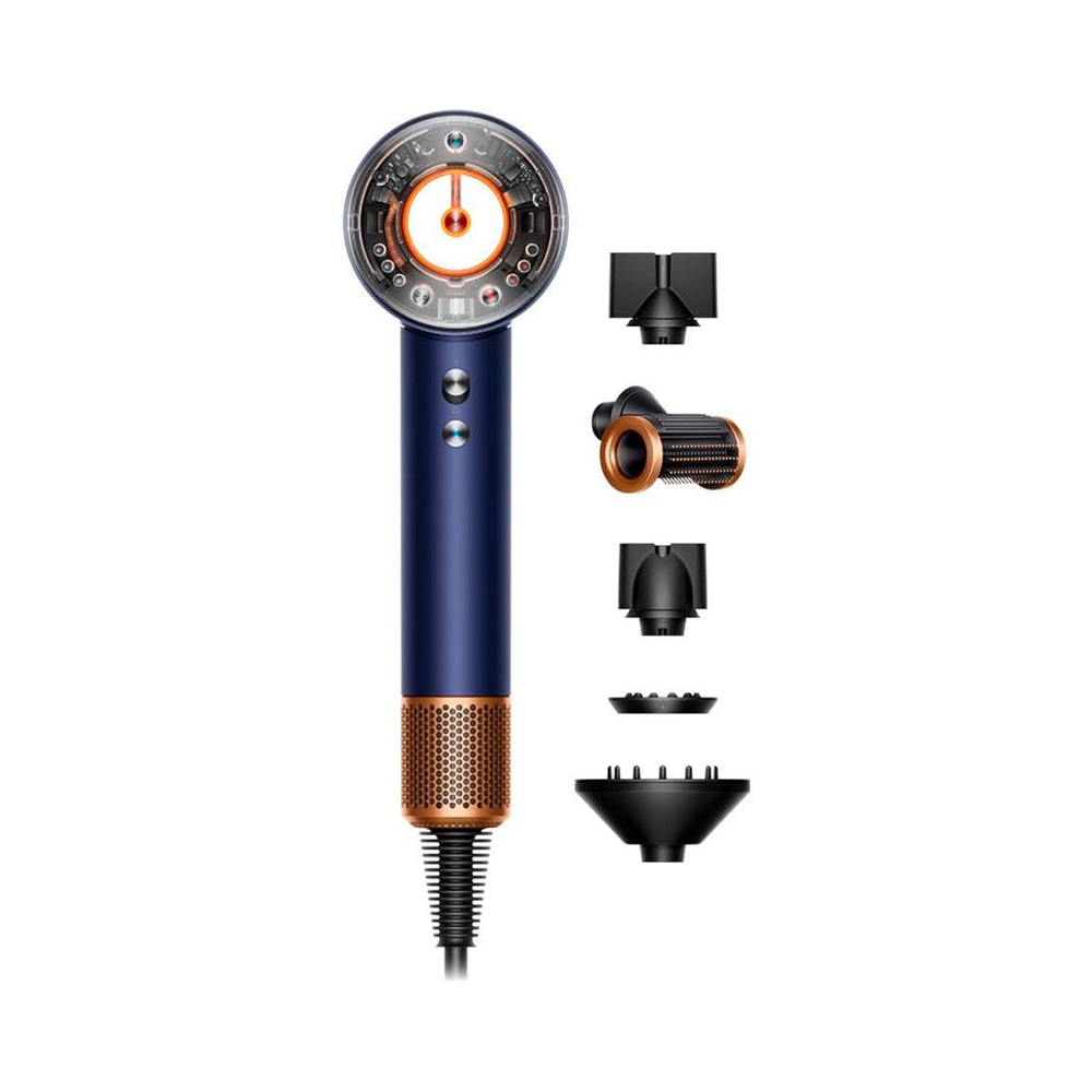 Dyson Supersonic HD16 Nural Prussian Blue/Rich Copper Straight+Wavy (122612-01) EU