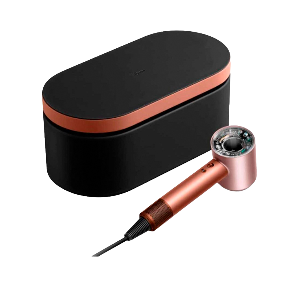 Dyson Supersonic HD16 Nural Hair Dryer Straight+Wavy - Amber Silk/Pink Champagne Limited Edition (143644-01) EU