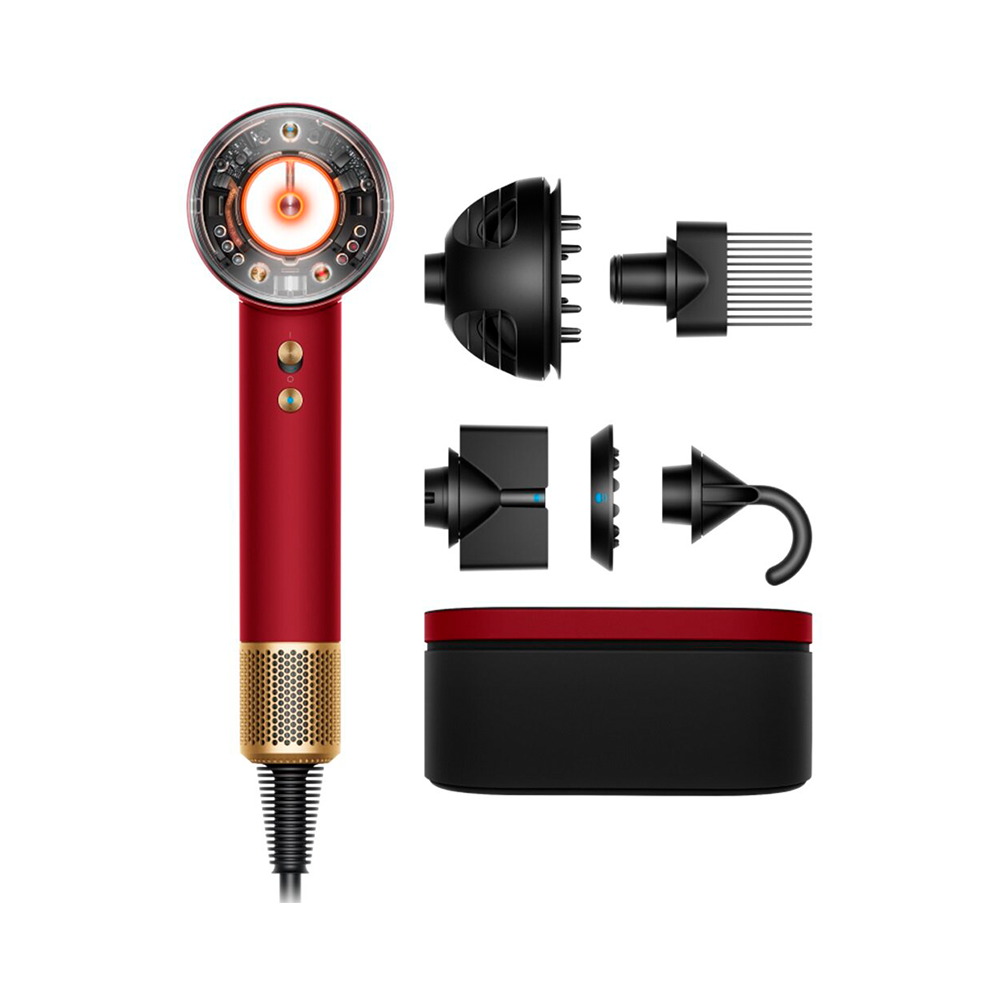 Dyson Supersonic HD16 Nural Red Velvet/Gold (594823-01) + Box EU