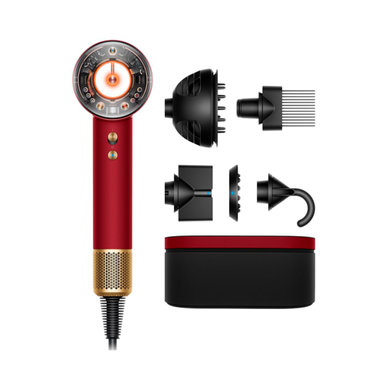 Dyson Supersonic HD16 Nural Red Velvet/Gold (594823-01) + Box EU