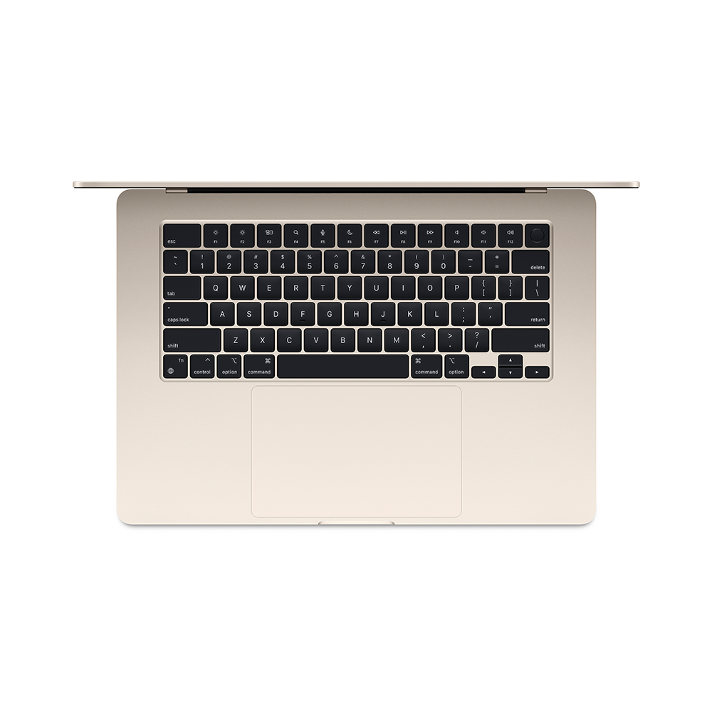 MacBook Air M3 15,3" 8CPU/10GPU/8GB/256GB Starlight 2024 (MRYR3)