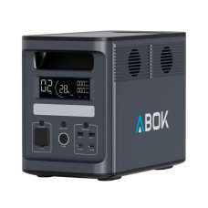 Зарядная станция ABOK ARK2000 WiFi/BT 2000W 1536Wh + 2шт Доп. бат. ABOK ARK2000 1536Wh