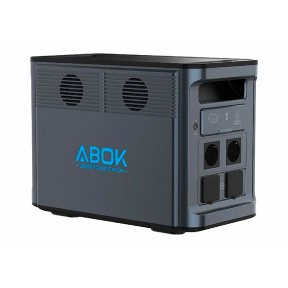 Зарядная станция ABOK ARK2000 WiFi/BT 2000W 1536Wh + Доп. бат. ABOK ARK2000 1536Wh