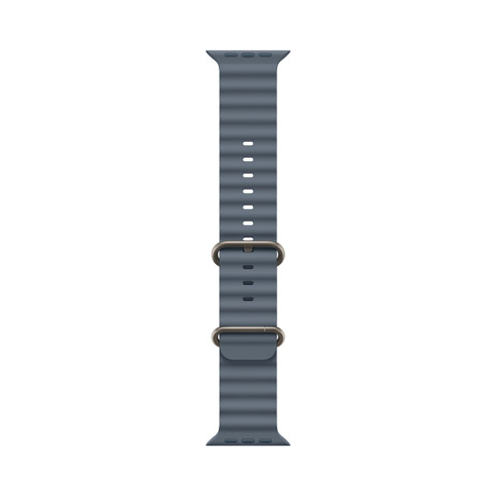 Apple Watch Ultra 3 GPS + Cellular 49mm Natural Tit. Case w. Anchor Blue Ocean Band (MEWH4)