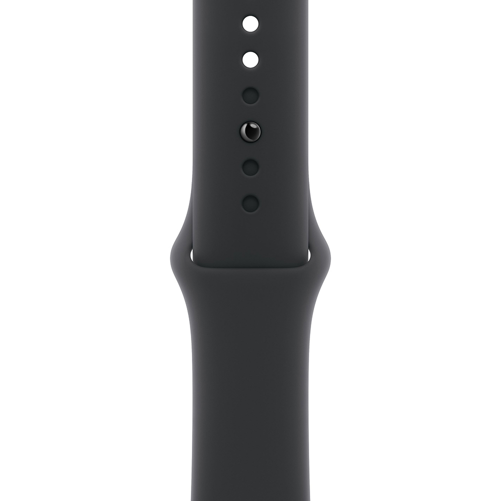 Apple Watch Series 10 GPS + Cellular 42mm Jet Black Alu. Case w. Black Sport Band - S/M (MWX63)