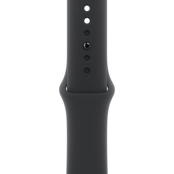 Apple Watch Series 10 GPS + Cellular 42mm Jet Black Alu. Case w. Black Sport Band - S/M (MWX63)