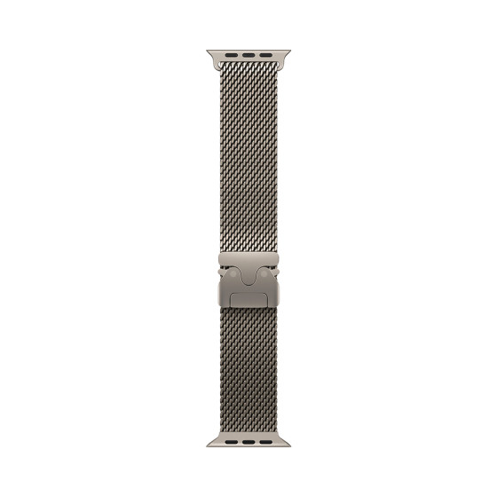 Apple Watch Ultra 2 GPS + Cellular 49mm Natural Titanium Case with N. Titanium Milanese Loop - L (MX5T3)