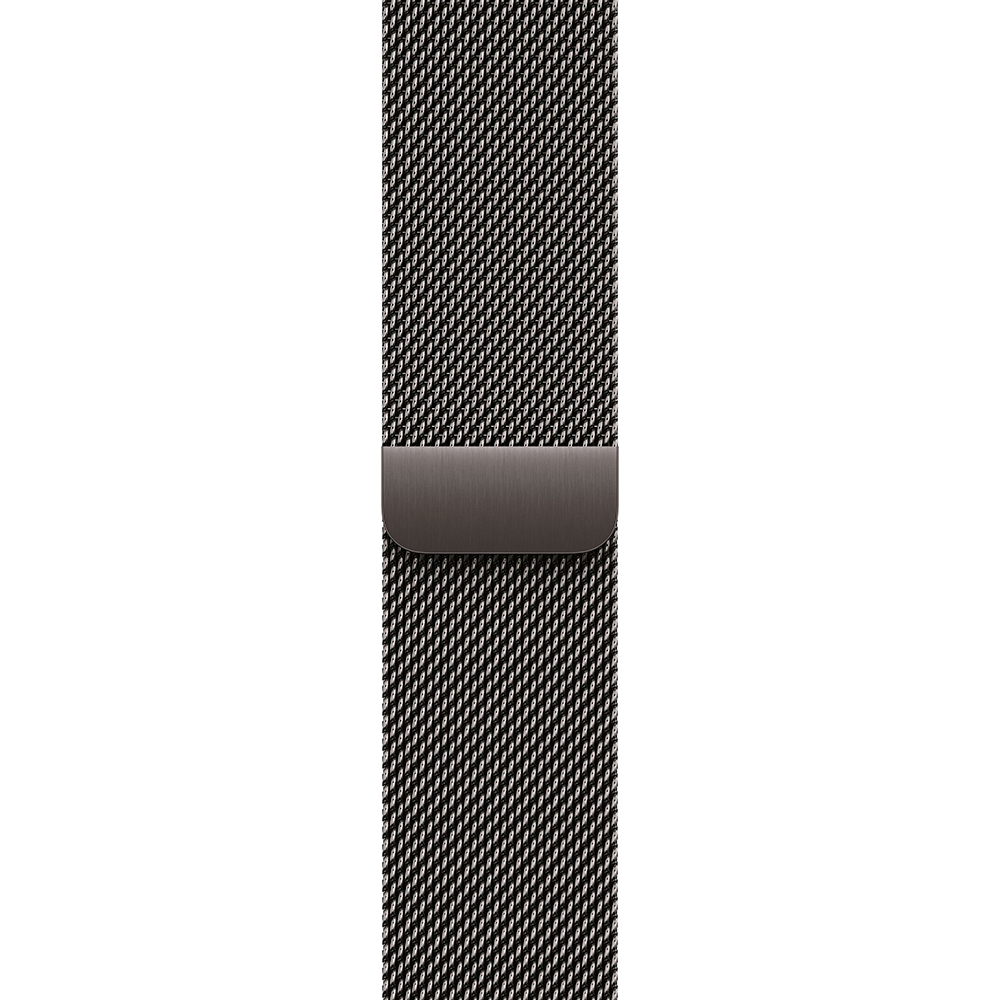 Apple Watch Series 10 GPS + Cellular 46mm Slate Titanium Case with Slate Milanese Loop - S/M (MC7R4)