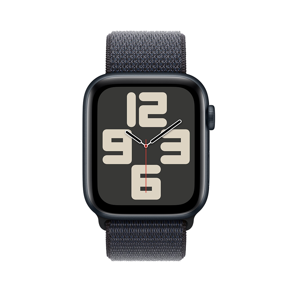 Apple Watch SE 2 GPS + Cellular 44mm Midnight Aluminium Case w. Ink Sport Loop (MXG33/MXGN3)
