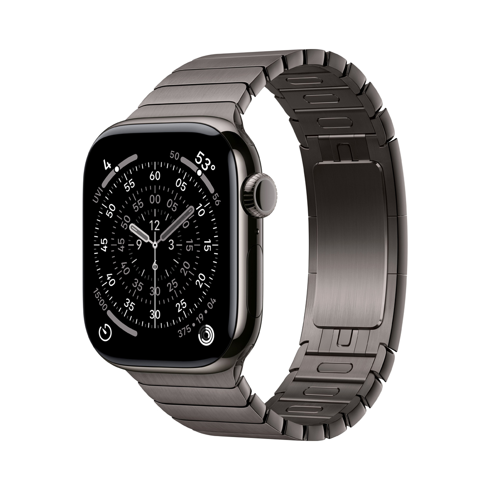 Apple Watch Series 11 GPS + Cellular 42mm Slate Tit. Case w. Slate Link Bracelet (MXMD3)