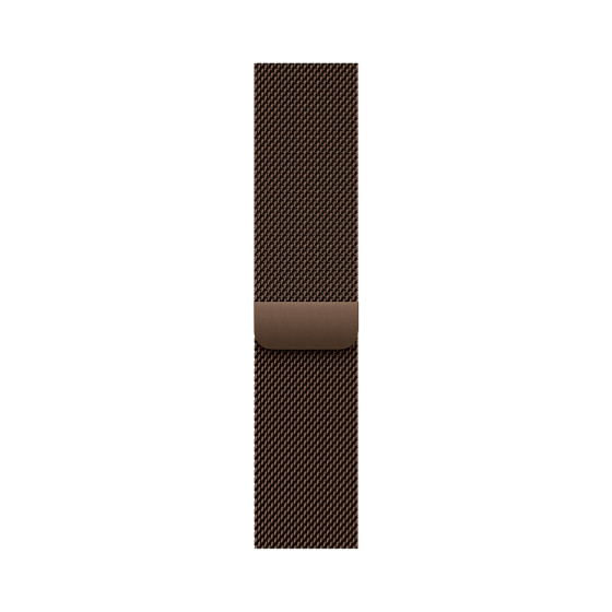 Apple Watch Series 12 GPS 46mm Dark Bronze Aluminum Case with Dark Bronze Milanese Loop - M/L (MKD84)