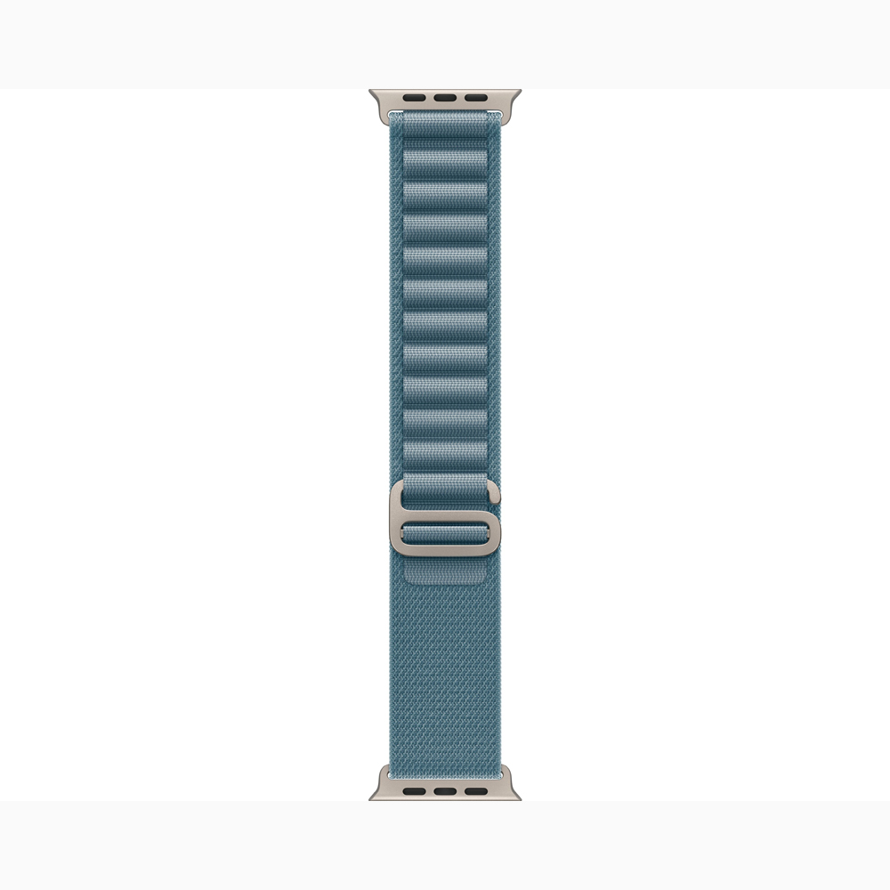 Apple Watch Ultra 3 GPS + Cellular 49mm Natural Tit. Case w. Light Blue Alpine Loop - Large (MEWP4)