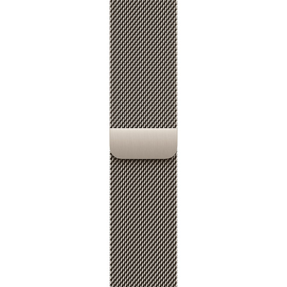 Apple Watch Series 10 GPS + Cellular 46mm Natural Titanium Case with Natural Milanese Loop - S/M (MC7Q4)