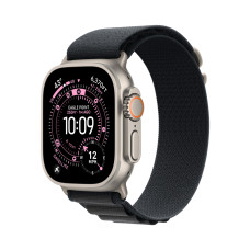 Apple Watch Ultra 3 GPS + Cellular 49mm Natural Tit. Case w. Black Alpine Loop - Medium (MFTF4)
