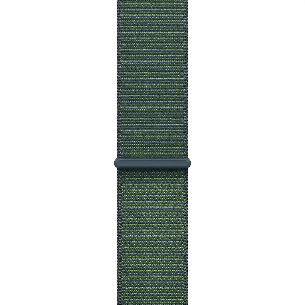 Apple Watch SE 2 GPS 44mm Starlight Aluminium Case w. Lake Green Sport Loop (MXEW3)