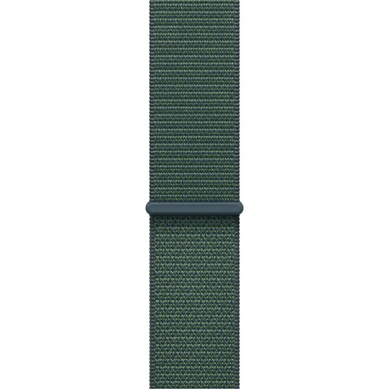 Apple Watch SE 2 GPS 44mm Starlight Aluminium Case w. Lake Green Sport Loop (MXEW3)