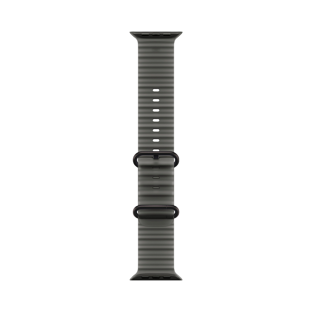 Apple Watch Ultra 4 GPS + Cellular 49mm Black Titanium Case with Translucent Black Ocean Band (MJAY4)