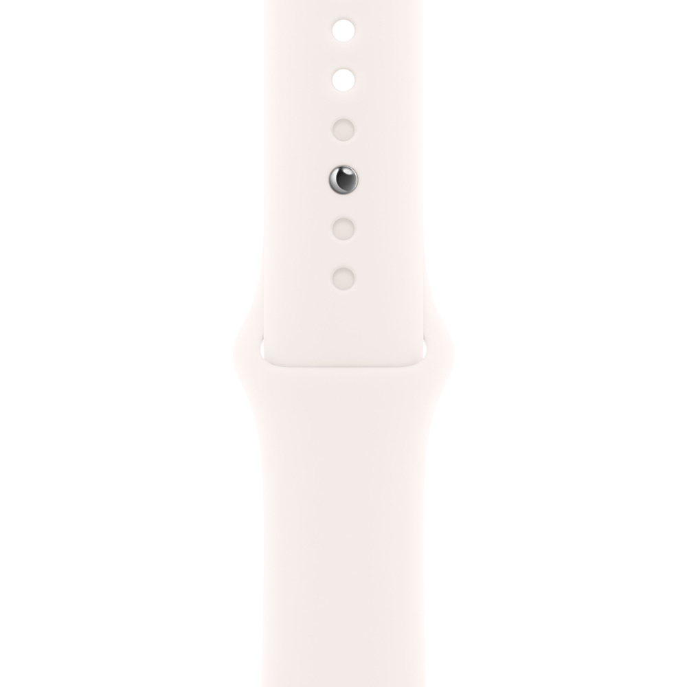 Apple Watch Series 10 GPS 46mm Rose Gold Alu. Case w. Light Blush Sport Band - S/M (MWWT3)
