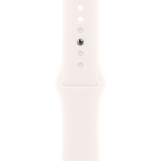 Apple Watch Series 10 GPS 46mm Rose Gold Alu. Case w. Light Blush Sport Band - S/M (MWWT3)