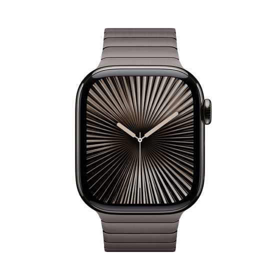 Apple Watch Series 10 GPS + Cellular 42mm Slate Titanium Case with Slate Link Bracelet (MXMD3)