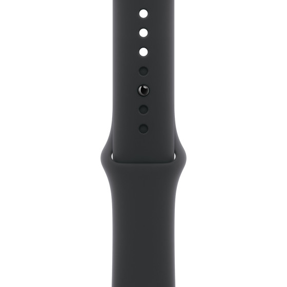 Apple Watch Series 11 GPS 42mm Jet Black Alu. Case w. Black S. Band - M/L (MEQU4)