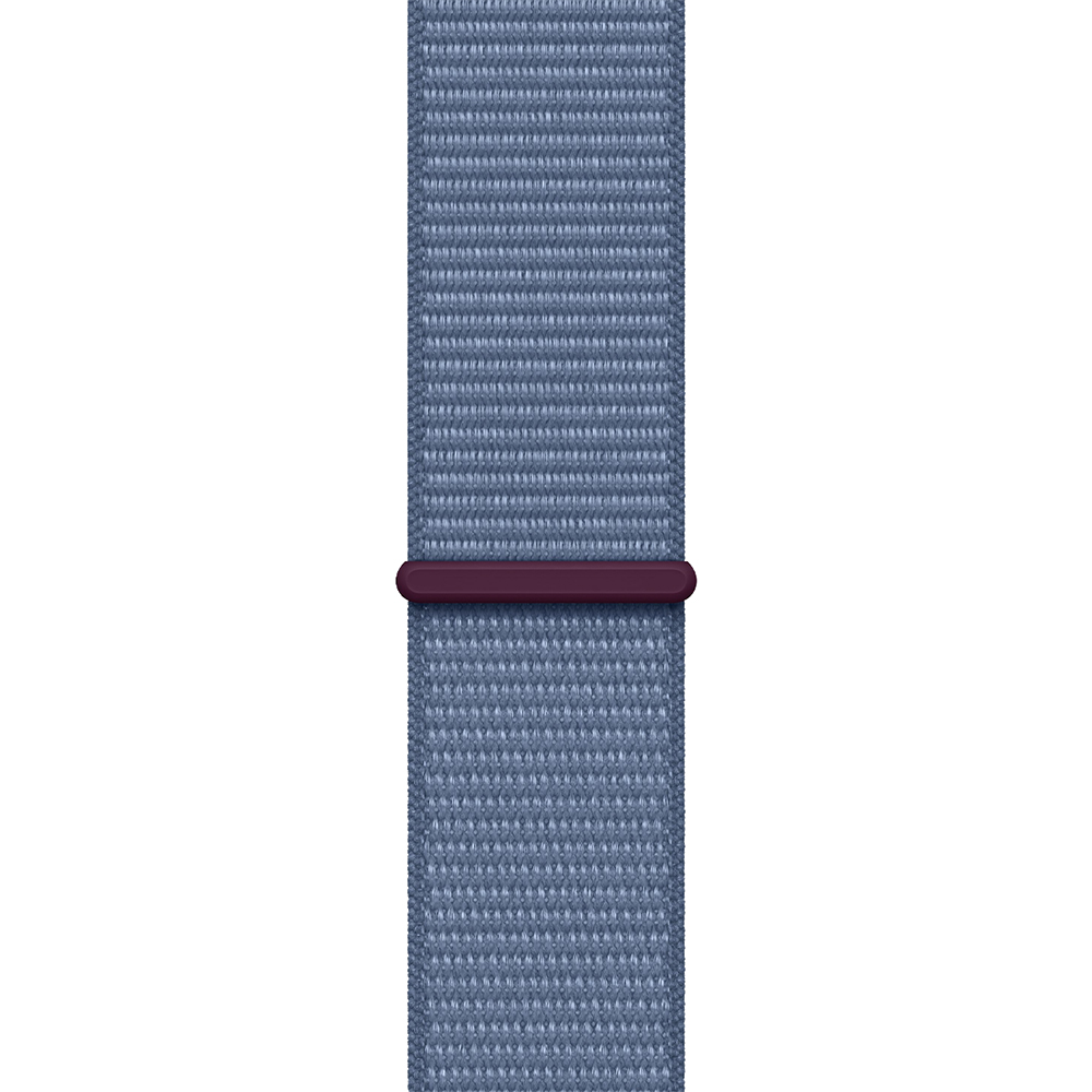 Apple Watch SE 2 GPS 44mm Silver Aluminium Case with Winter Blue Sport Loop (MREF3)
