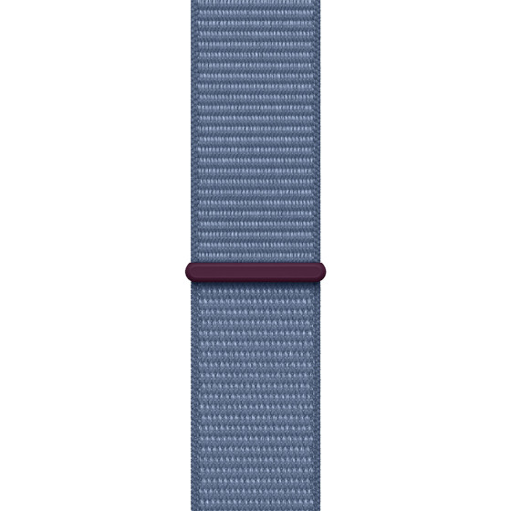 Apple Watch SE 2 GPS 44mm Silver Aluminium Case with Winter Blue Sport Loop (MREF3)