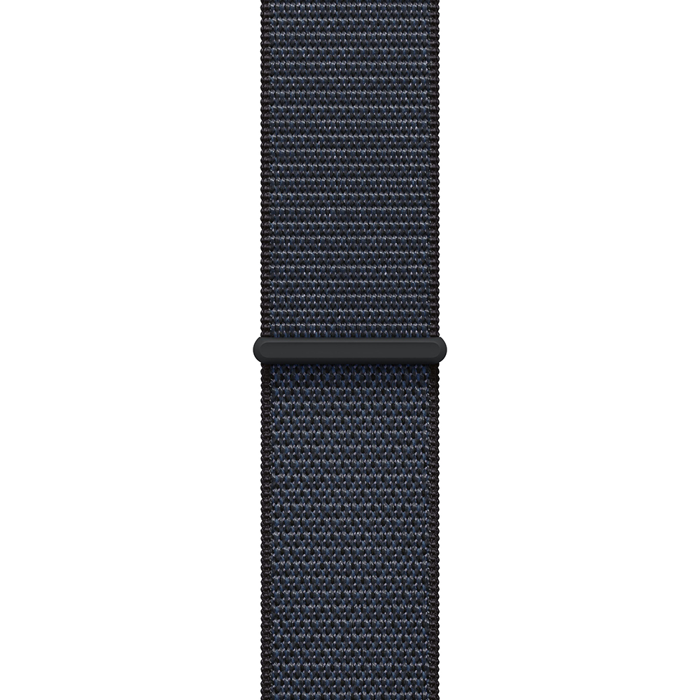 Apple Watch Series 10 GPS + Cellular 46mm Jet Black Aluminum Case w. Ink Sport Loop (MWY53)