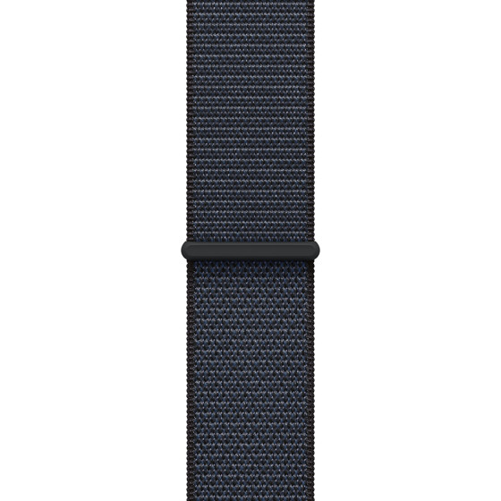 Apple Watch Series 10 GPS + Cellular 46mm Jet Black Aluminum Case w. Ink Sport Loop (MWY53)
