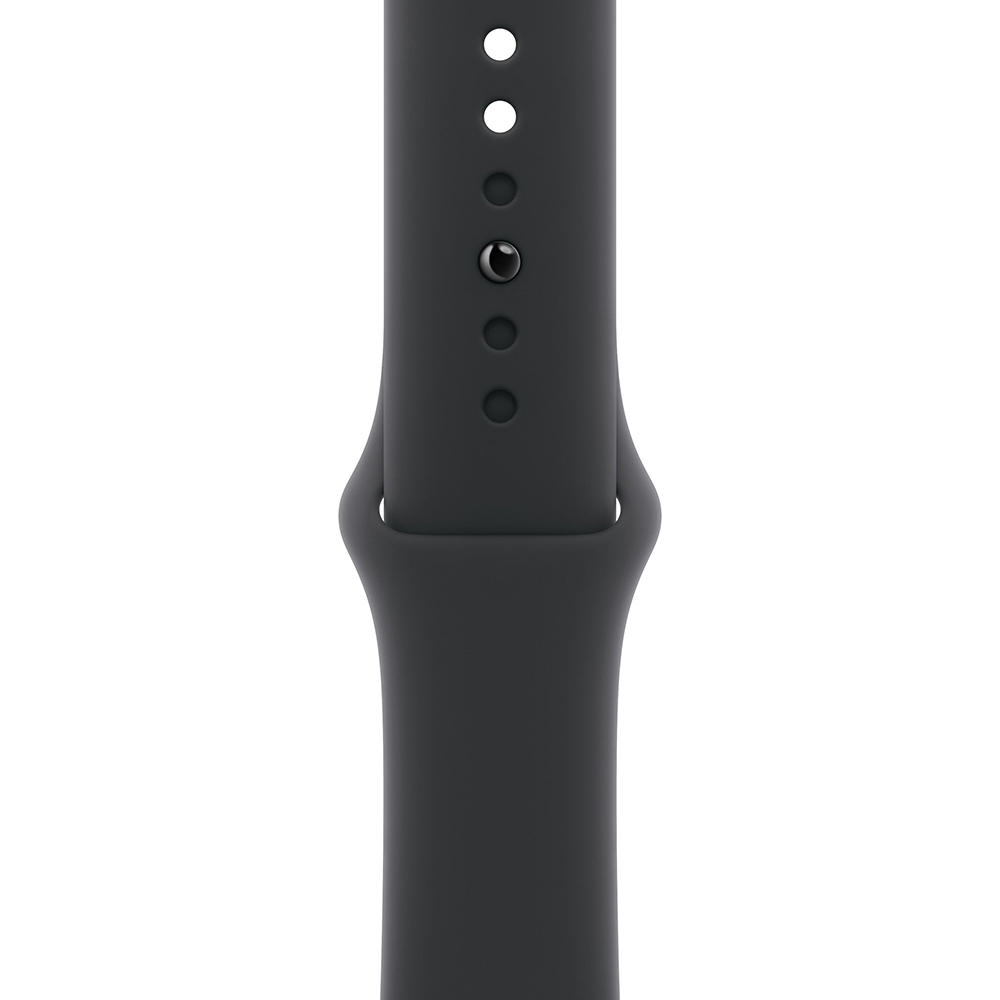 Apple Watch Series 10 GPS + Cellular 46mm Slate Titanium Case w. Black Sport Band - S/M (MWYD3)