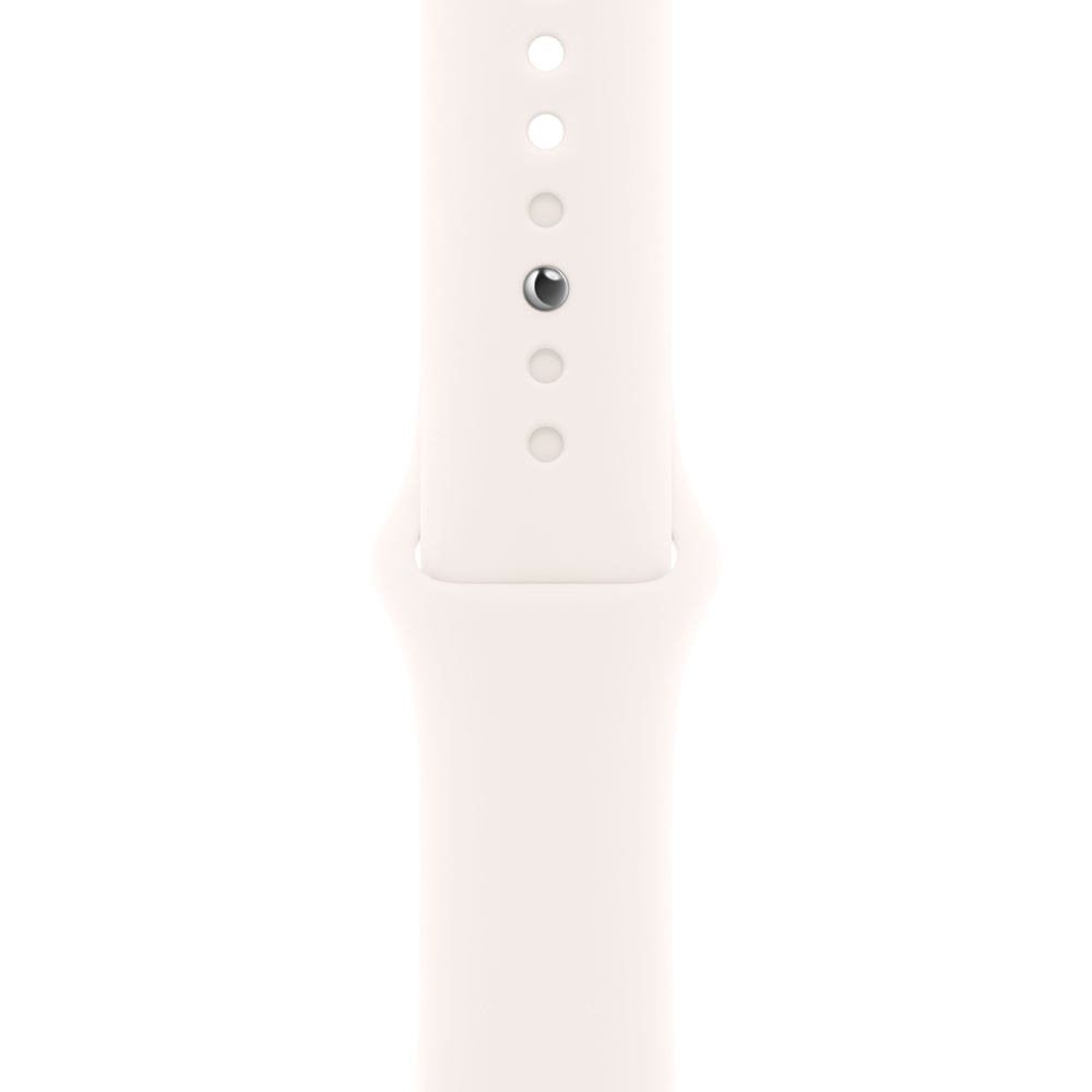 Apple Watch Series 11 GPS + Cellular 46mm Rose Gold Alu. Case w. Light Blush Sport Band - M/L (MFCJ4)