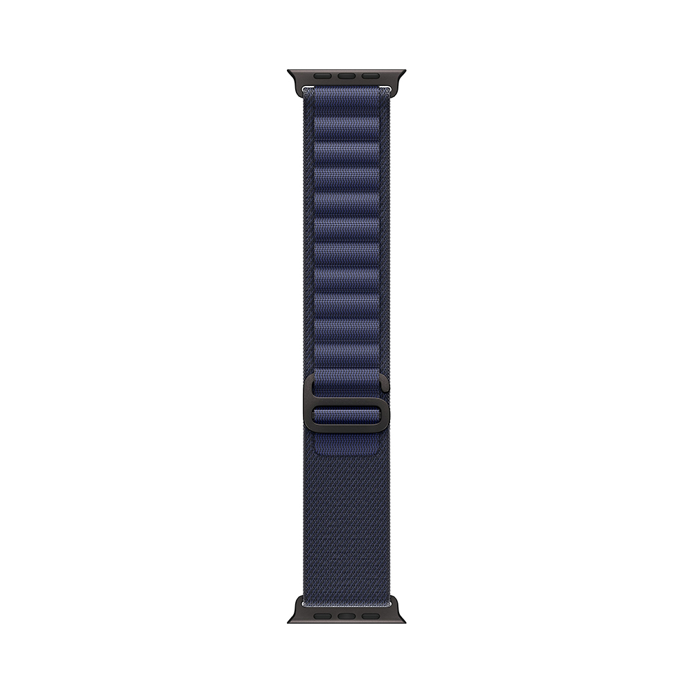 Apple Watch Ultra 2 GPS + Cellular 49mm Black Titanium Case with Navy Alpine Loop - Small (MYTF3)