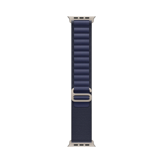 Apple Watch Ultra 2 GPS + Cellular 49mm Natural Titanium Case with Navy Alpine Loop - Small (MXMX3)
