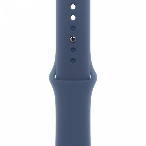 Apple Watch Series 10 GPS 46mm Silver Alu. Case w. Denim Sport Band - M/L (MWWM3)