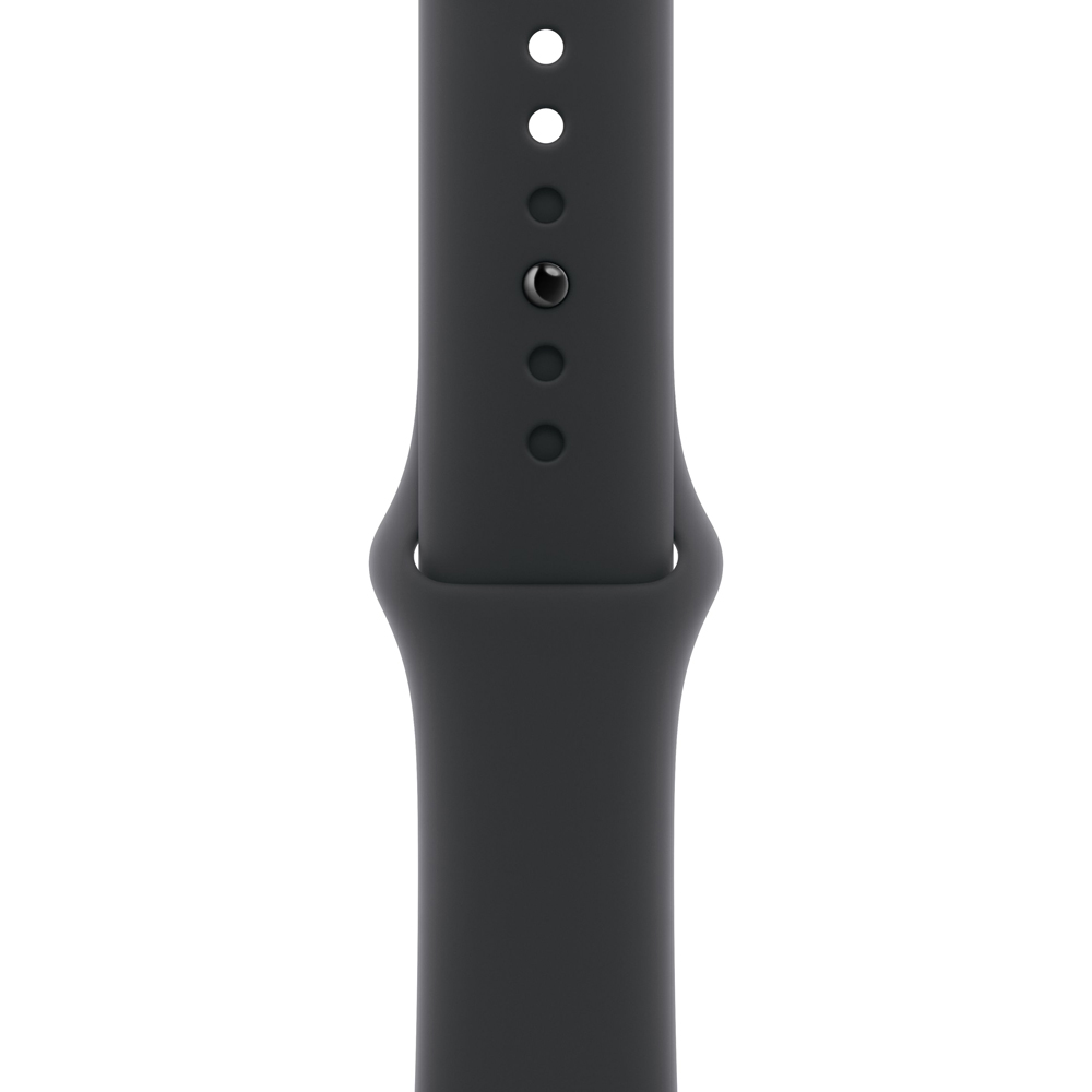 Apple Watch Series 11 GPS + Cellular 46mm Slate Tit. Case w. Black S. Band - M/L (MFD24)