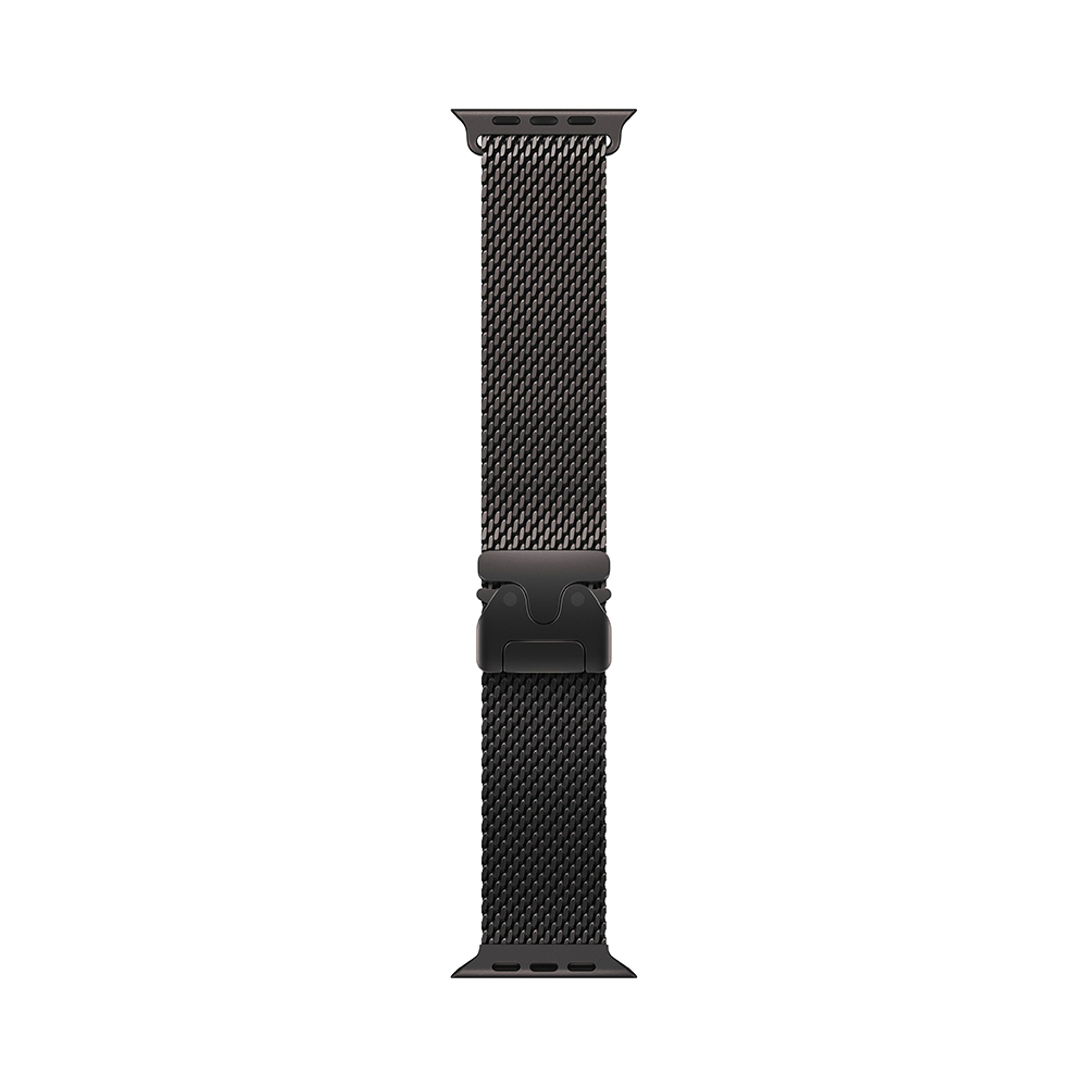 Apple Watch Ultra 2 GPS + Cellular 49mm Black Titanium Case with Black Titanium Milanese Loop - L (MX5V3)