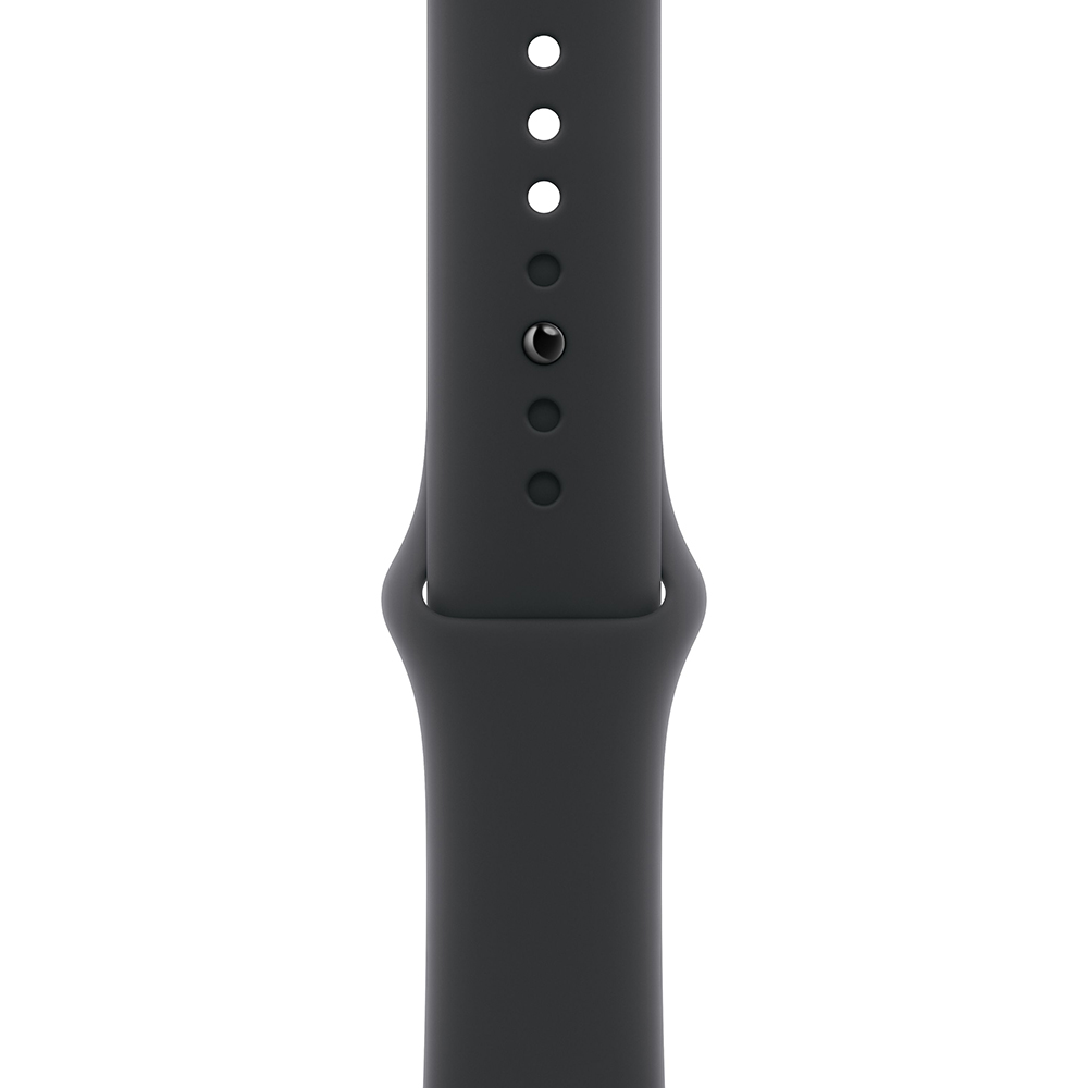 Apple Watch Series 11 GPS 46mm Jet Black Alu. Case w. Black S. Band - S/M (MEUW4)