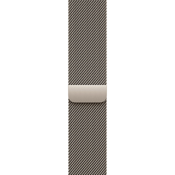 Apple Watch Series 11 GPS + Cellular 46mm Natural Tit. Case w. Natural Milanese Loop - S/M (MFCY4)