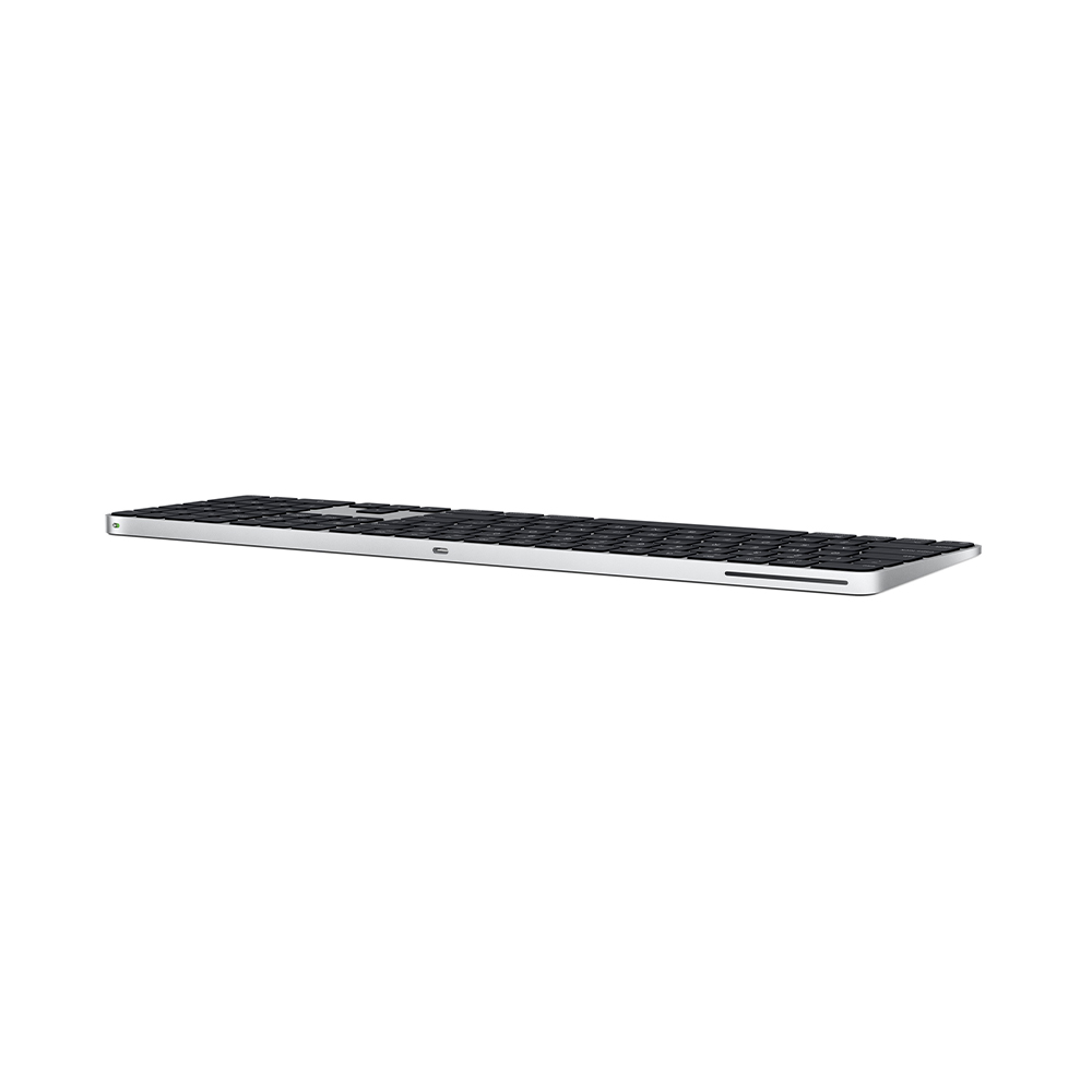 Apple Magic Keyboard with Touch ID and Numeric Keypad for Mac with Apple silicon USB-C Black Keys (MXK83)