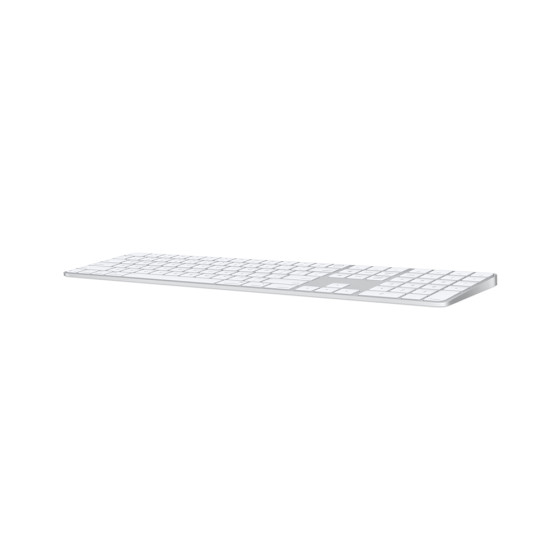 Apple Magic Keyboard with Touch ID and Numeric Keypad for Mac with Apple silicon USB-C White Keys (MXK73)
