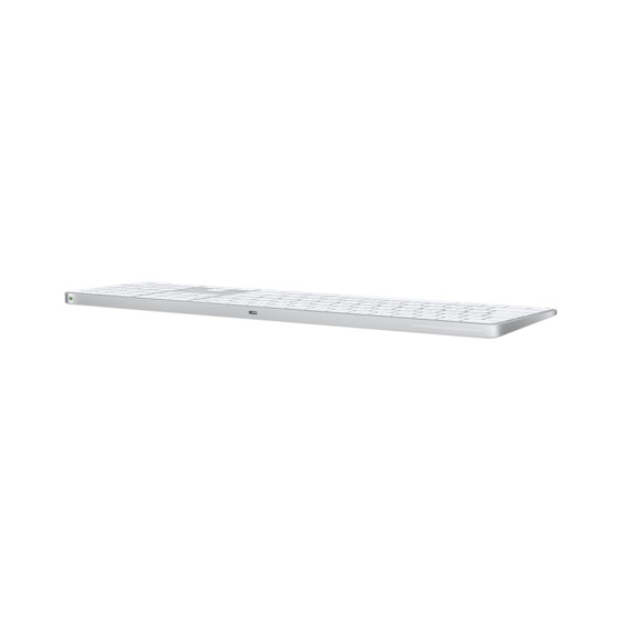 Apple Magic Keyboard with Touch ID and Numeric Keypad for Mac with Apple silicon USB-C White Keys (MXK73)