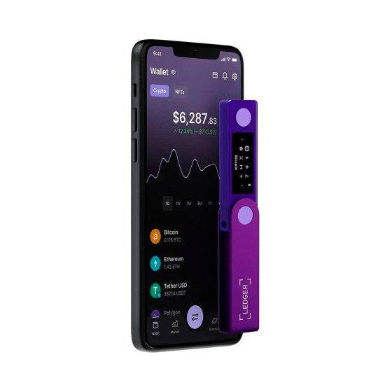 Ledger Nano X Amethyst Purple