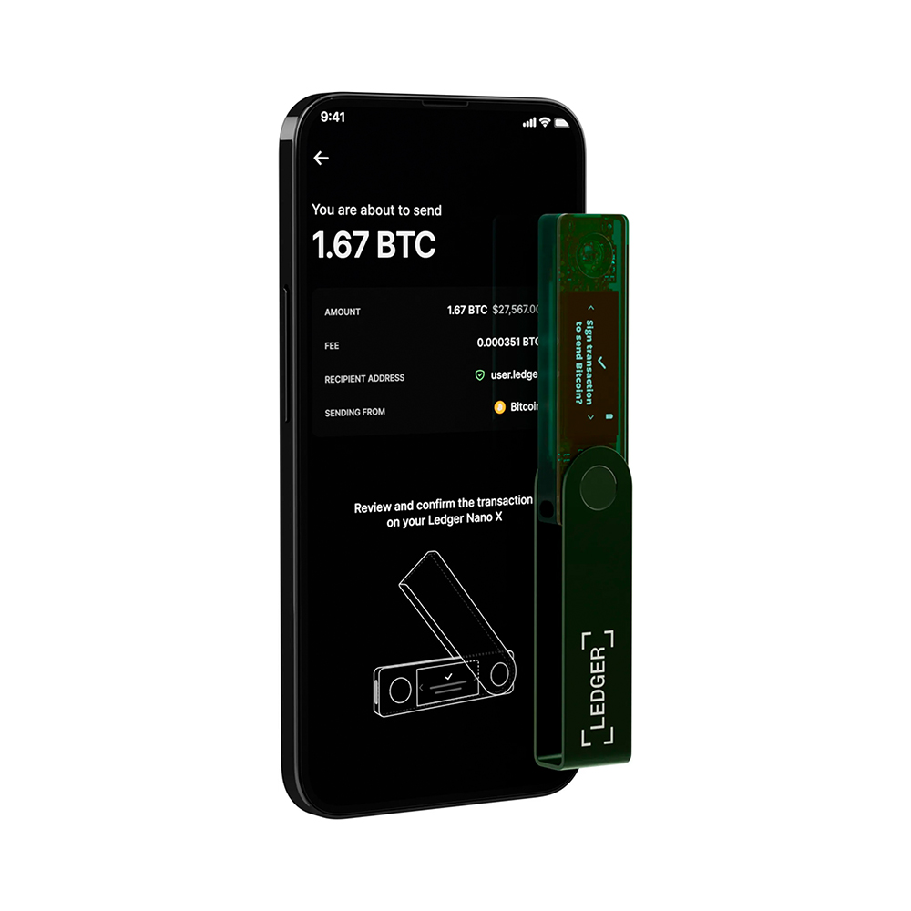 Ledger Nano X Emerald Green