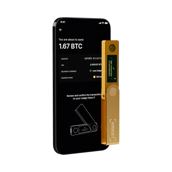 Ledger Nano X Gold