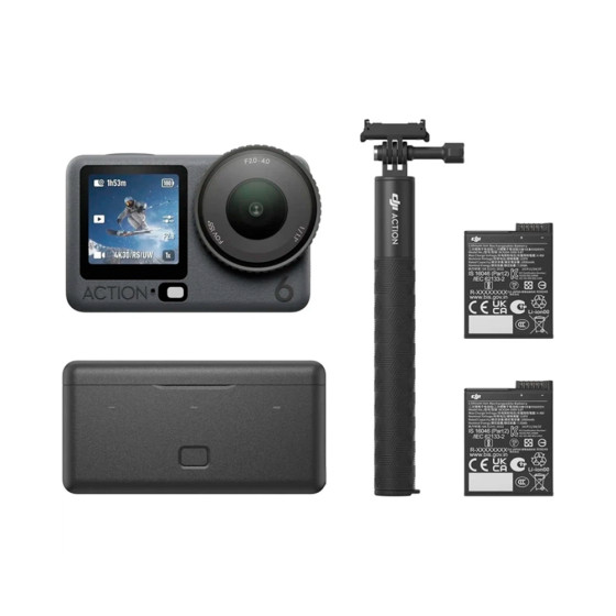Экшн-камера DJI Osmo Action 6 Enhanced Combo