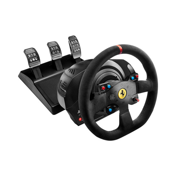 Комплект [руль+педали] Thrustmaster T300 Ferrari Integral RW Alcantara edition Black (4160652)