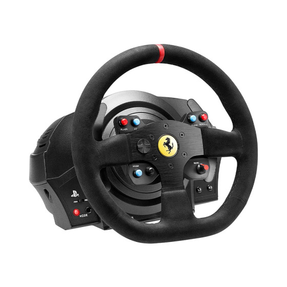 Комплект [руль+педали] Thrustmaster T300 Ferrari Integral RW Alcantara edition Black (4160652)