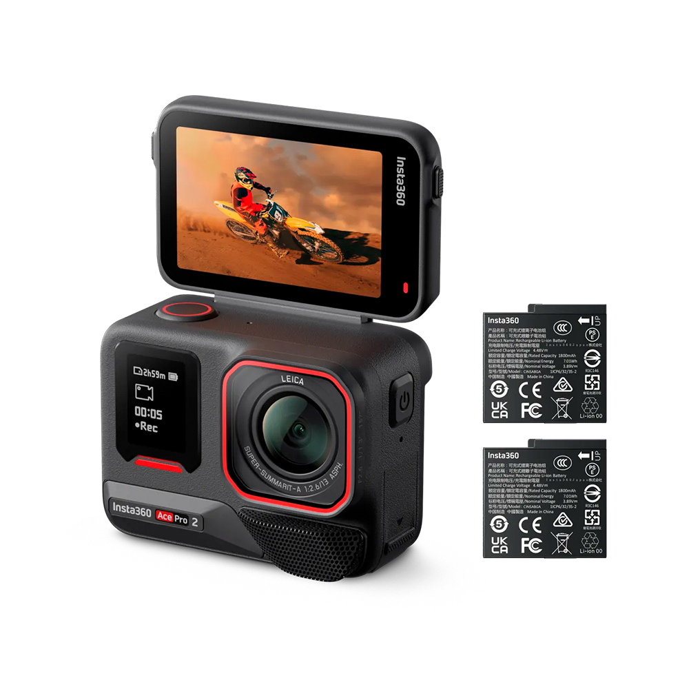 Insta360 Ace Pro 2 Battery Bundle (CINSBBGA_ACEPRO208)
